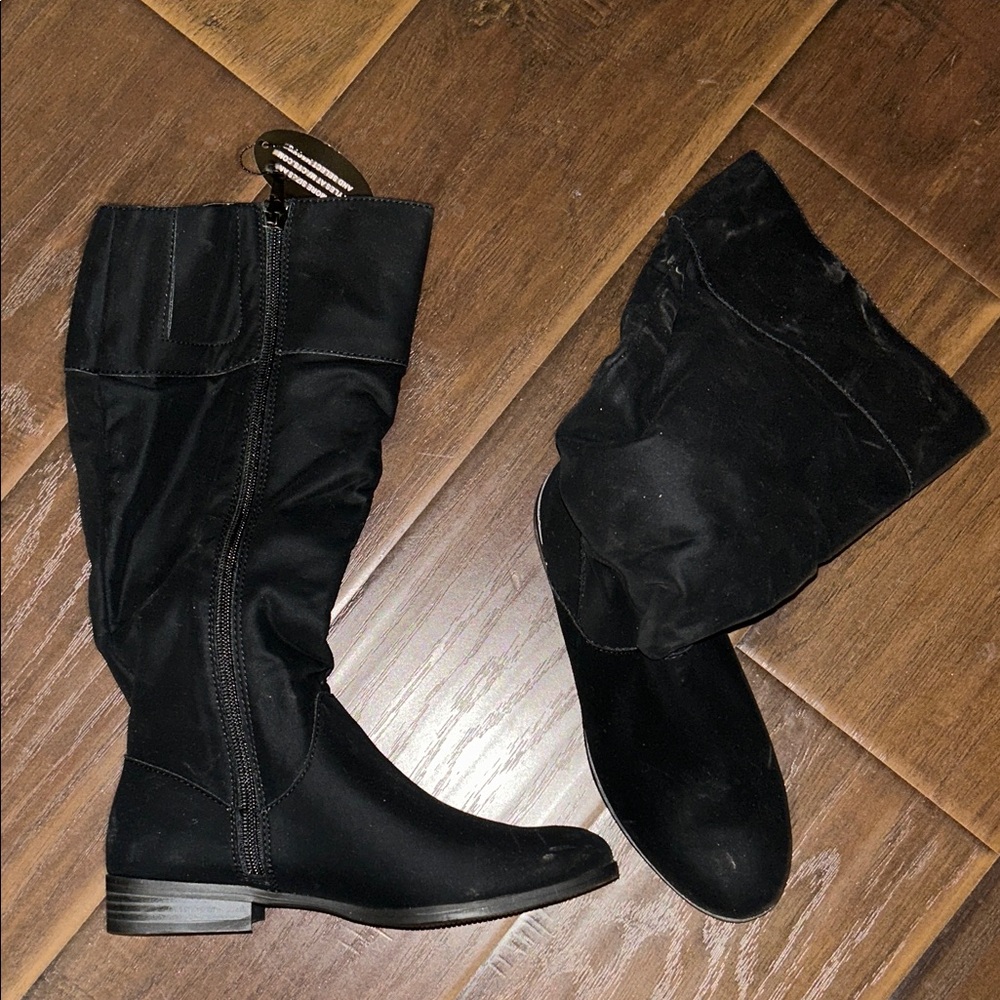 Style & Co Kelimae Scrunched Boots, Created for Macy's - sz 5 NWT
